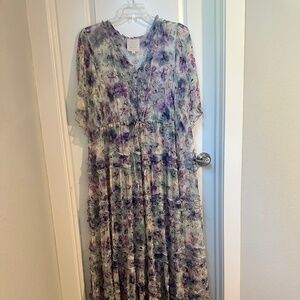 Johnny Was Plus 1X Bohemian Style Dress